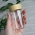Pote de Vidro com Tampa de Bambu 100ml