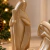 Enfeite de Natal Sagrada Família em Cerâmica Dourada - Tudinho para Sua Casa - Loja de Decoração