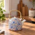 Bule Decorativo de Porcelana com Alça em Bambu - 900ml na internet