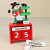 Enfeite Natalino Calendário Vermelho 7,2x3,5x14cm - Tudinho para Sua Casa - Loja de Artigos Decorativos