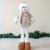 Boneco Decorativo de Natal Champagne Extensível - 44cm