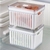 Pote Organizador Quadrado com Cesto - 3,8L