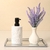 Vaso de Cerâmica Bojudinho Off White com Lavanda na internet