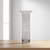 Vaso de Vidro Decorativo Transparente Texturizado