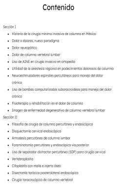 Dolor Vertebral, tratamiento médico y cirugía mínimamente invasiva - comprar en línea