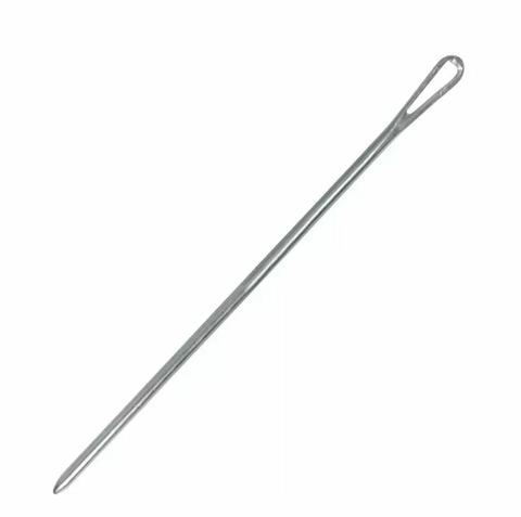 Passador de Cordão Aço 13cm unidade