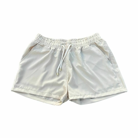 Short Tactel Feminino - BEGE TRIGO