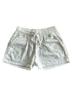 Shorts de Linho Feminino - Branco