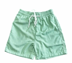 Bermuda Masculina Linho- verde agua