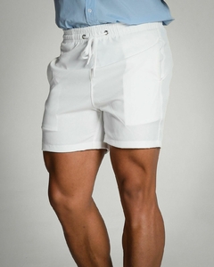 Bermuda Masculina ALFAIATARIA - BRANCO - comprar online