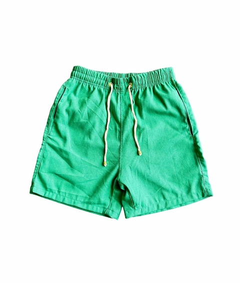 Bermuda Masculina Linho - Verde Bandeira