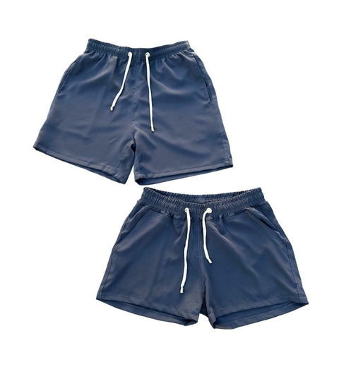 Bermuda Tactel Kit Mozão - CINZA CHUMBO