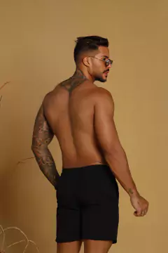 Bermuda de Linhão Masculina - PRETO na internet