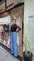 Calça jeans Custer reta - loja online