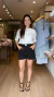 Shorts alfaiataria - Preto - comprar online