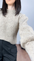 Tricot Clarice areia na internet