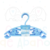Cabide Infantil Elefantinho Com 6 Unidades - Clingo - comprar online