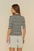 Blusa Double Listras - loja online