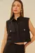 Colete Cropped Bolsos 02042219 na internet
