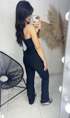 Calça wide leg cargo Sarja - comprar online
