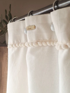 Cortina baño RITA 1,80X1,80 - OhlaLove | Home Basics |