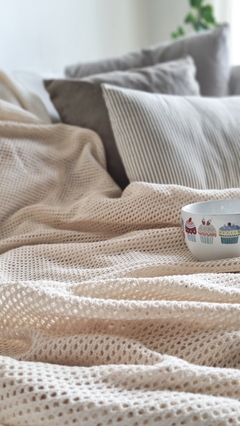 Manta o pie de cama RED - comprar online