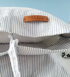 Funda Para Almohada Mil Rayitas