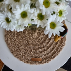 Individuales | Plato de sitio yute natural - OhlaLove | Home Basics |