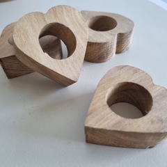Servilleteros CORAZÓN por 4 ud. - comprar online