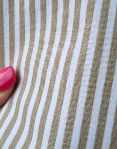 Cortina baño BERTA RECTA mil rayitas 1,60x1,80 - tienda online