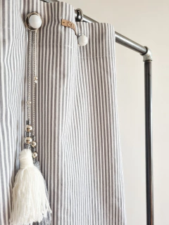 Cortina baño BERTA RECTA 1,60x 2(h) - OhlaLove | Home Basics |