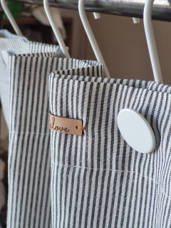 Cortina baño BERTA RECTA mil rayitas 1,60x1,80 en internet