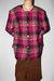 CASACO XADREZ COURO - comprar online
