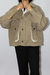 Imagem do JAQUETA BOMBER SARJA OVERSIZED