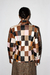 JAQUETA COURO PATCHWORK