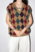 PULLOVER TRICOT ARGYLE - comprar online