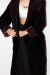 ROBE VELUDO FLORAL - comprar online