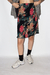 SAIA PLISSADA FLORAL - comprar online