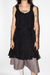 VESTIDO PLISSADO BABADOS
