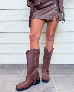 BOTA HANNA CHOCOLATE - OlivettaShoes