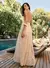 Vestido Nude Folhas 3d Skazi - loja online