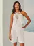 Conjunto Branco Bermuda Det. Laise Tufi Duek na internet