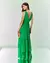 Vestido Verde Babados Tufi Duek na internet