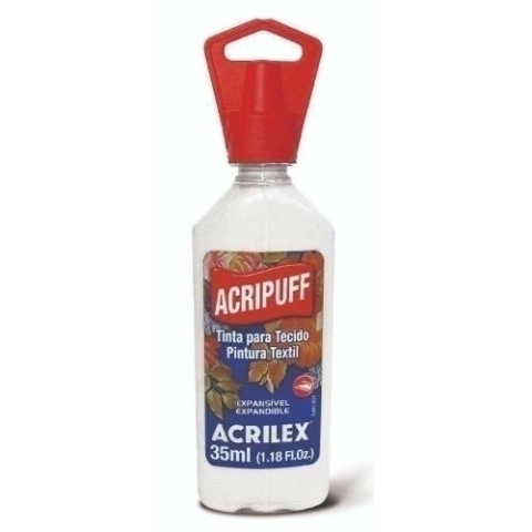 Tinta Para Tecido Acripuff 35ml 519 - Branco