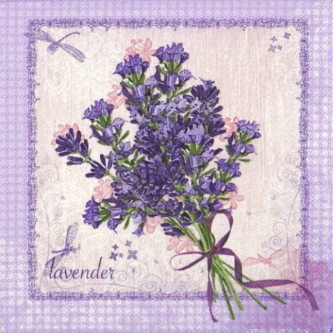 Guardanapo Bunch of Lavender com 2 unidades - comprar online