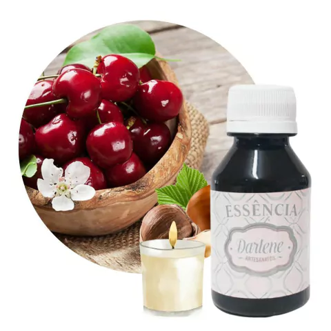 Essência para Vela Premium Cereja e Avelã Candle 100ml