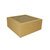 MDF Caixa Tampa de Vidro e 4 Divisórias 25x25x10cm