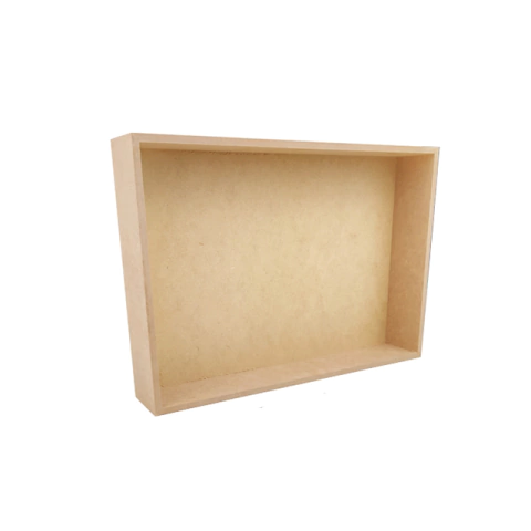 Quadro Sem Aba 22x26x5,5cm em Mdf Cru