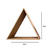 Nicho Triangular em Mdf - Darlene Artesanatos