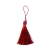 Tassel PomPom com Tulipa 90mm - Vermelho